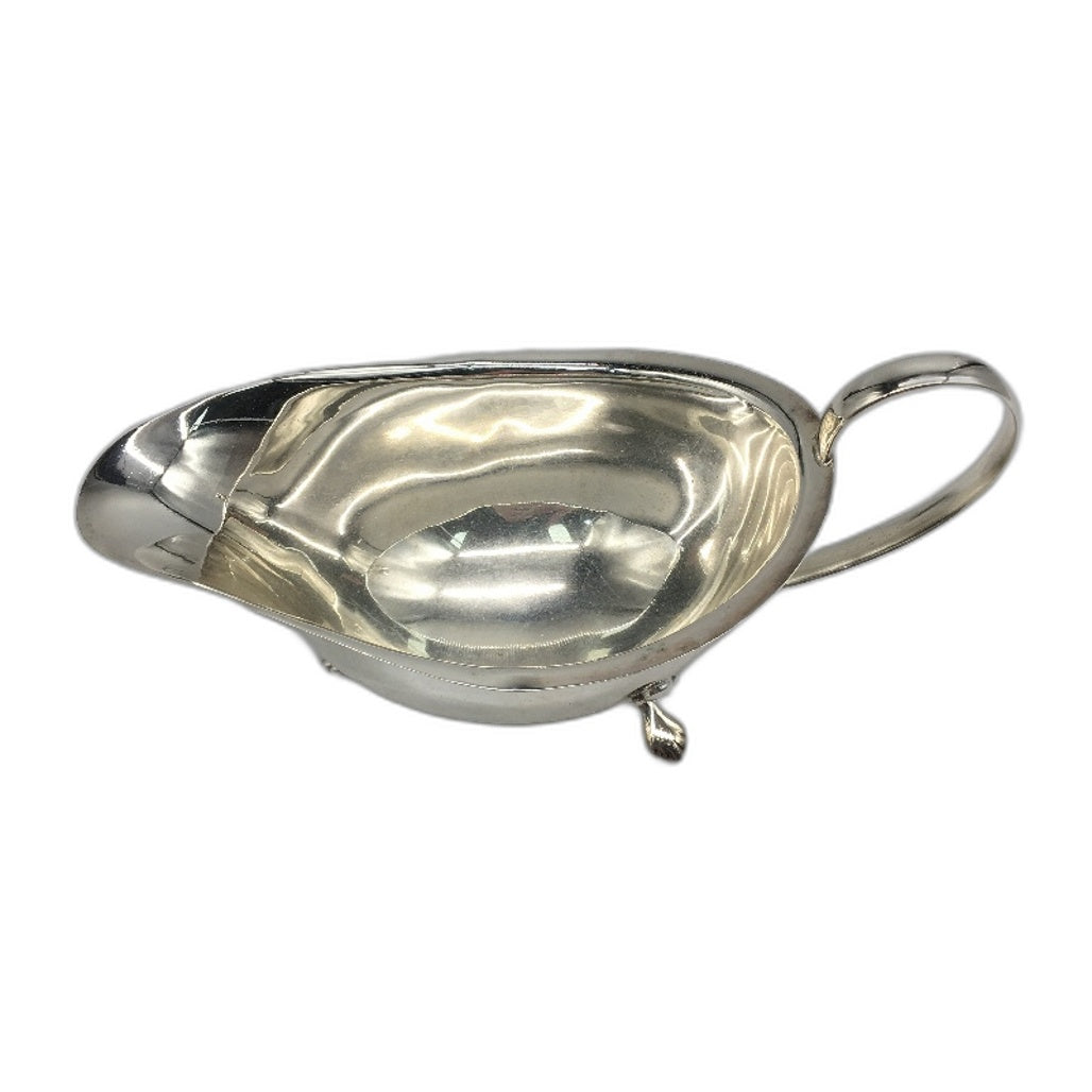 VINTAGE The British Red Cross Society Associate Commemorative Silver Gravy Boat