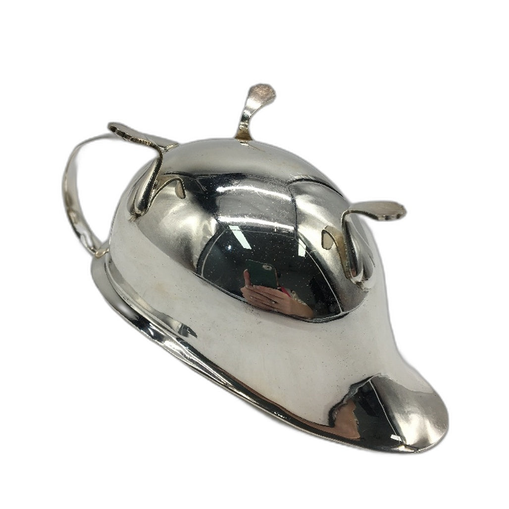 VINTAGE The British Red Cross Society Associate Commemorative Silver Gravy Boat