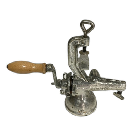 VINTAGE Czechoslovakia Porkert 2A Cast Iron Table Clamped Meat Grinder Mincer