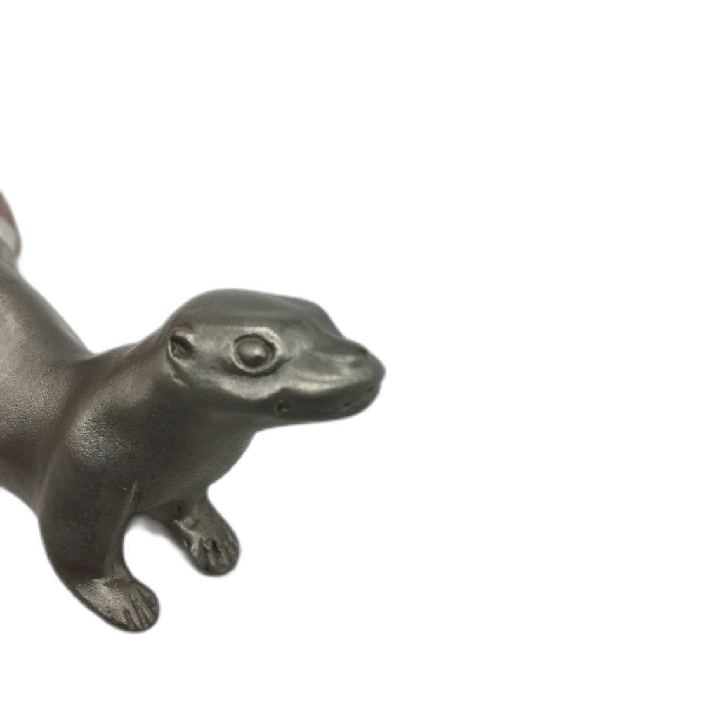 COLLECTABLE Royal Selangor Pewter Small Otter Animal Figurine #7726