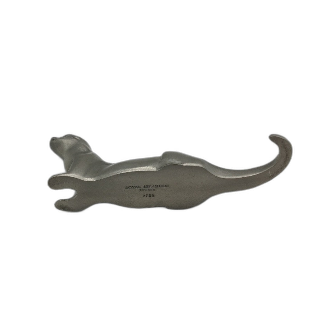 COLLECTABLE Royal Selangor Pewter Small Otter Animal Figurine #7726