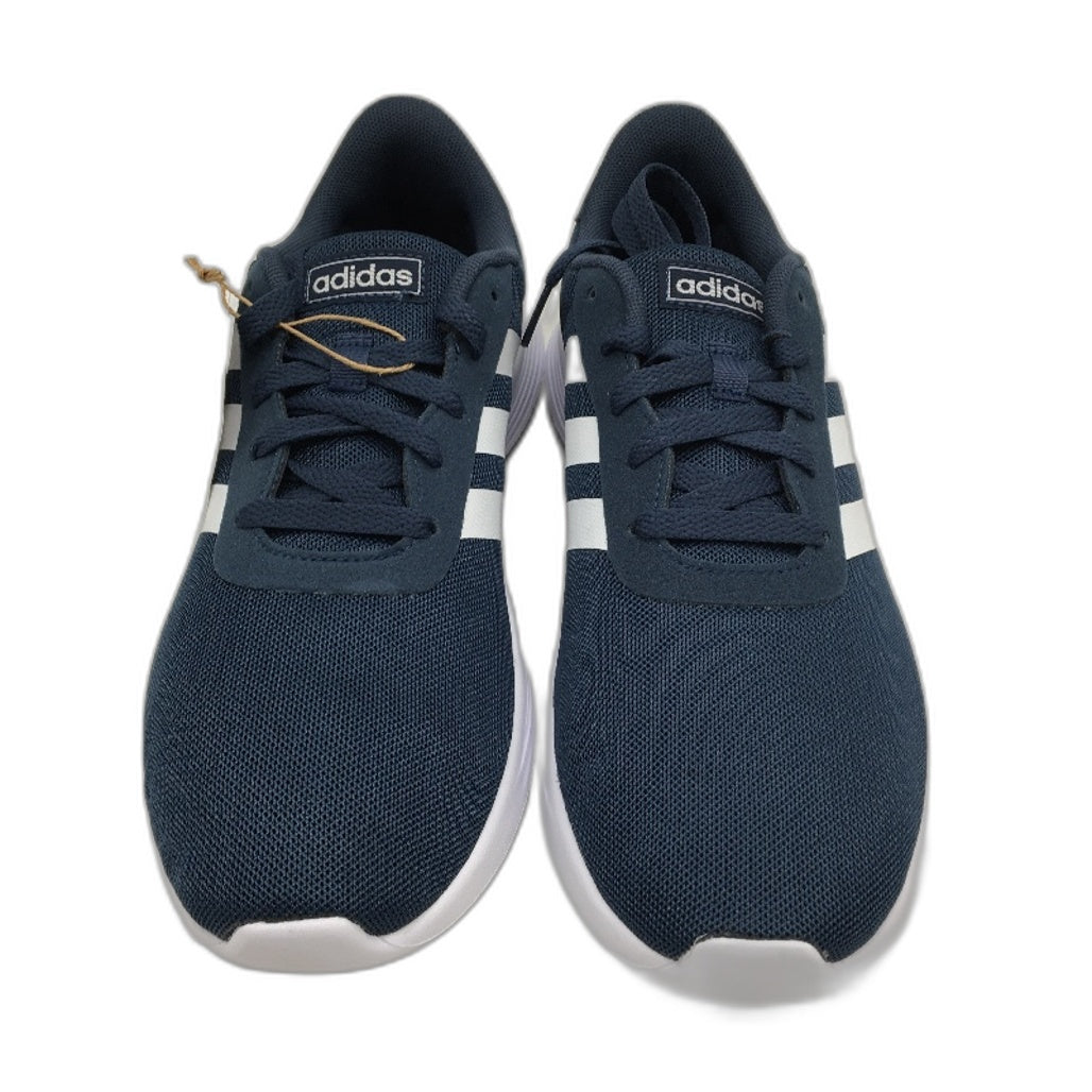 Adidas Navy White Lite Racer 2.0 FZ0394 Running Sneakers Mens Size US 9 NEW