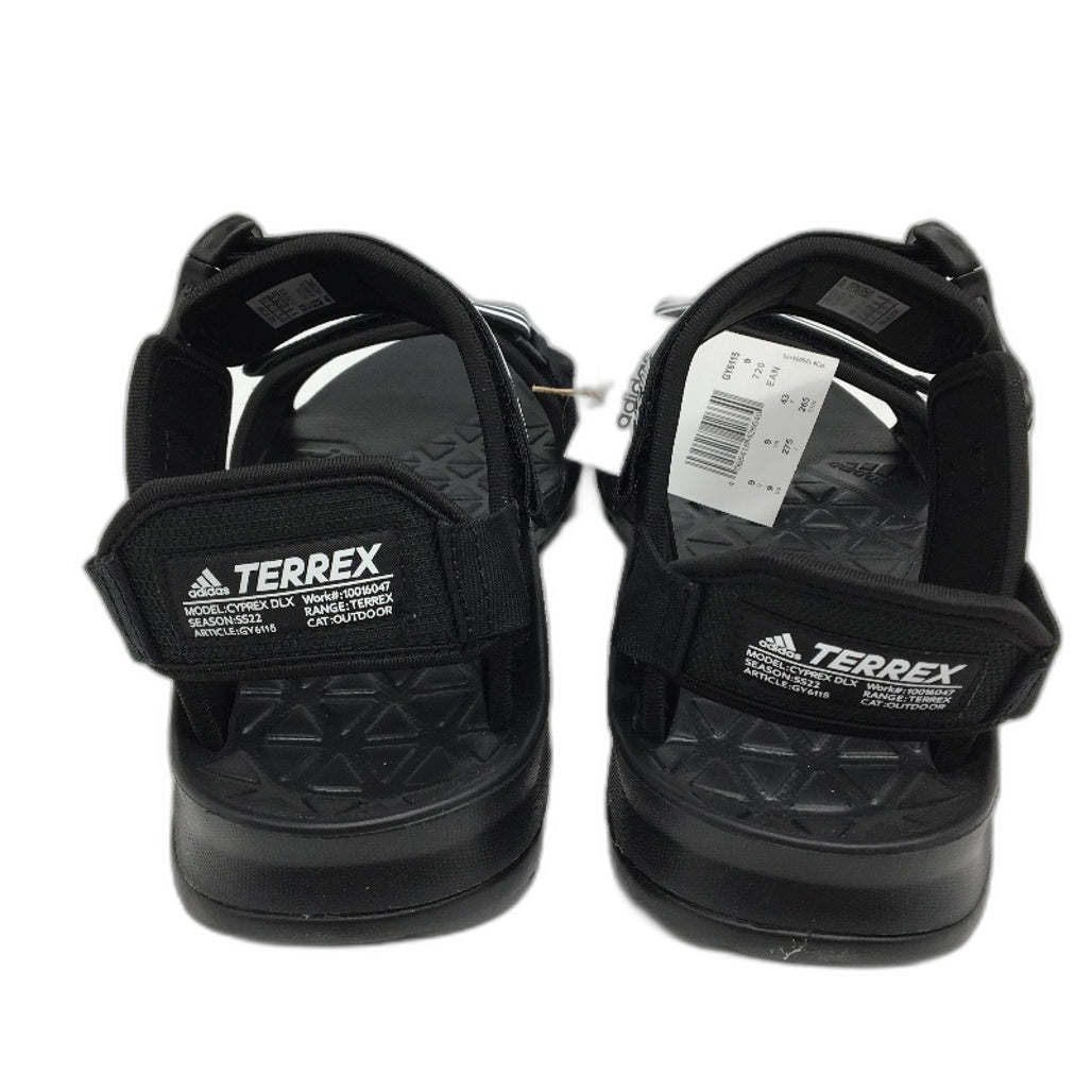 Adidas Black Terrex Cyprex Ultra Dlx Hiking Sandal Unisex Size US M8 L9 UK9 NEW