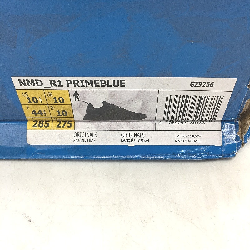 Adidas Solid Black NMB_R1 Prime Blue Originals Sneakers Mens Size US 10.5 NEW