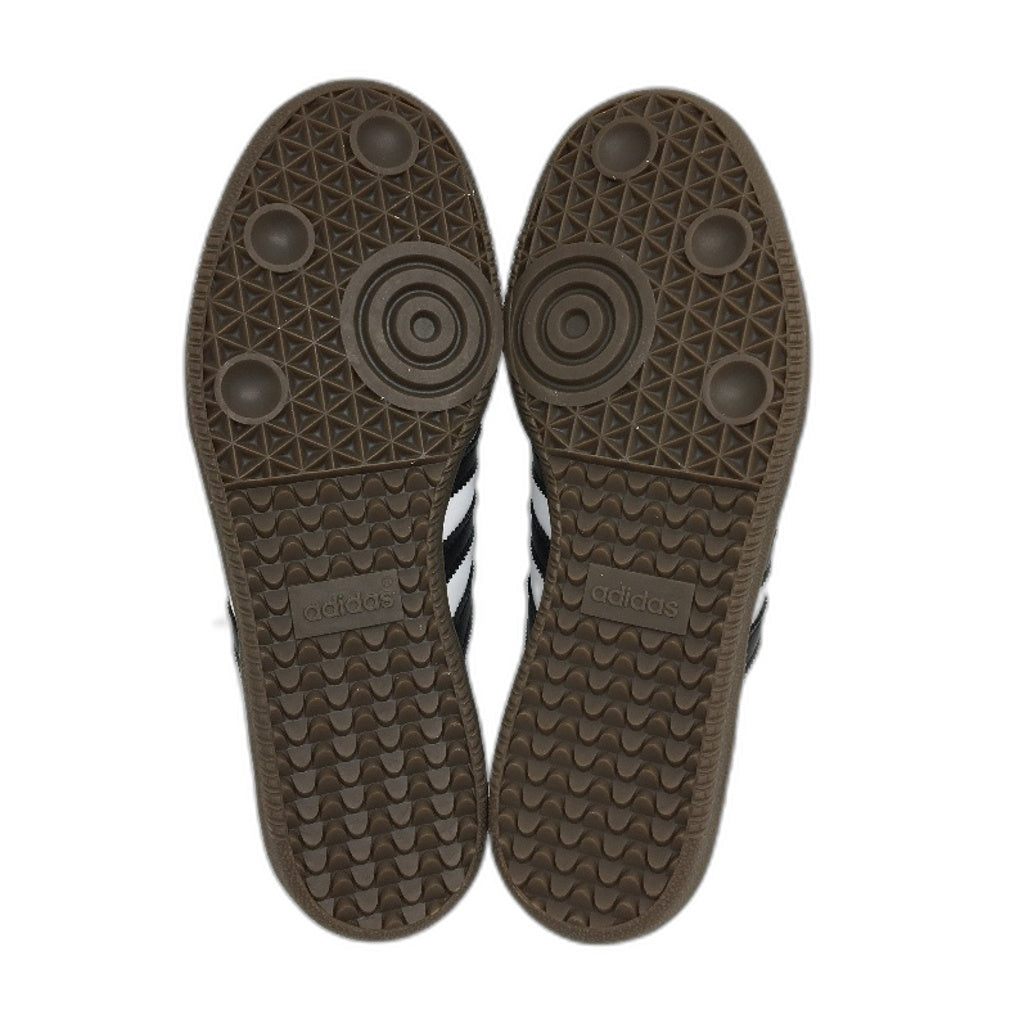 Adidas Samba OG White Leather Black 3 Stripe Sneaker Shoes Mens Size US 6 NEW