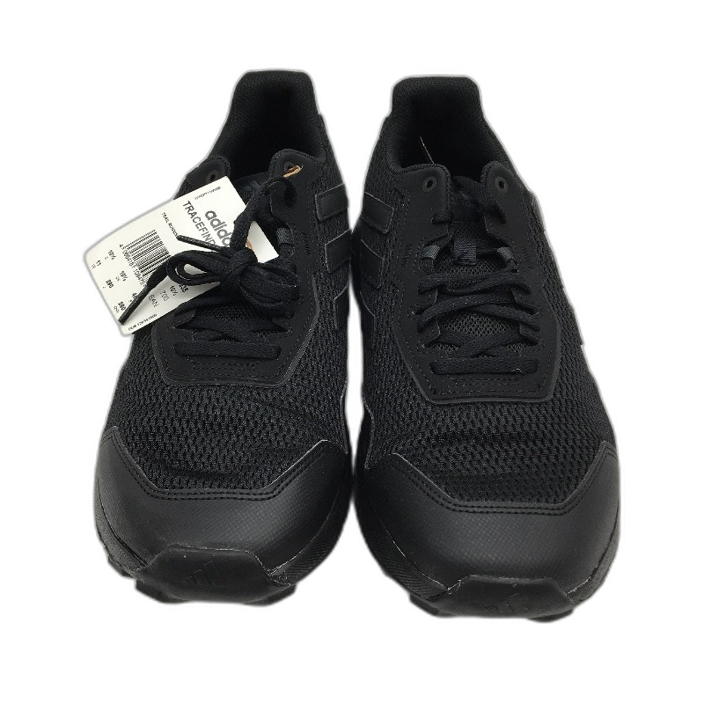 Adidas Tracefinder Solid Black Trail Running Sneakers Mens Size US 11 NEW