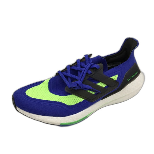 Adidas Ultraboost 21 Royal Blue Running Course Sneakers Mens Size US 12 NEW