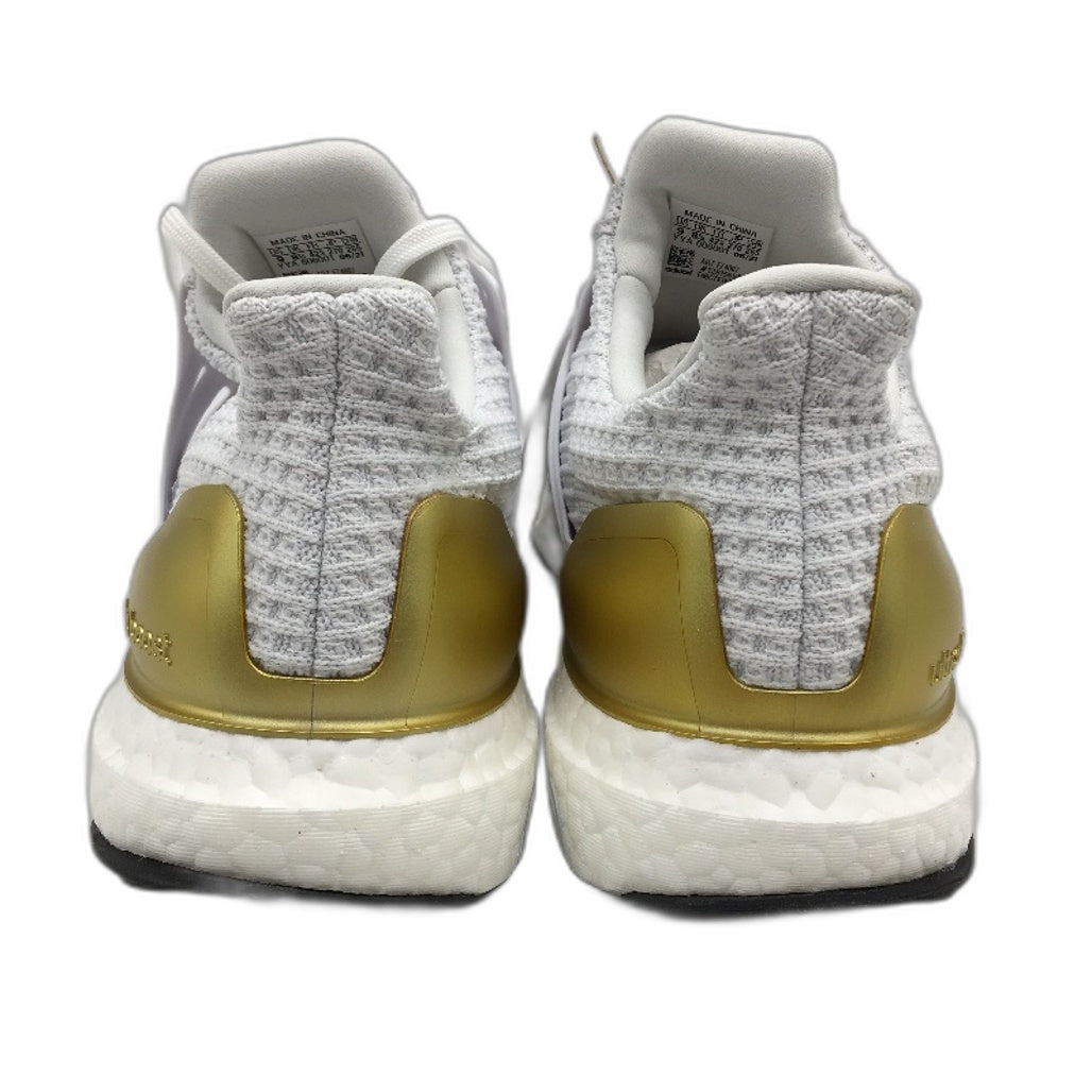 Adidas Ultraboost 4.0 DNA White Gold Running Course Sneakers Mens Size US 9 NEW