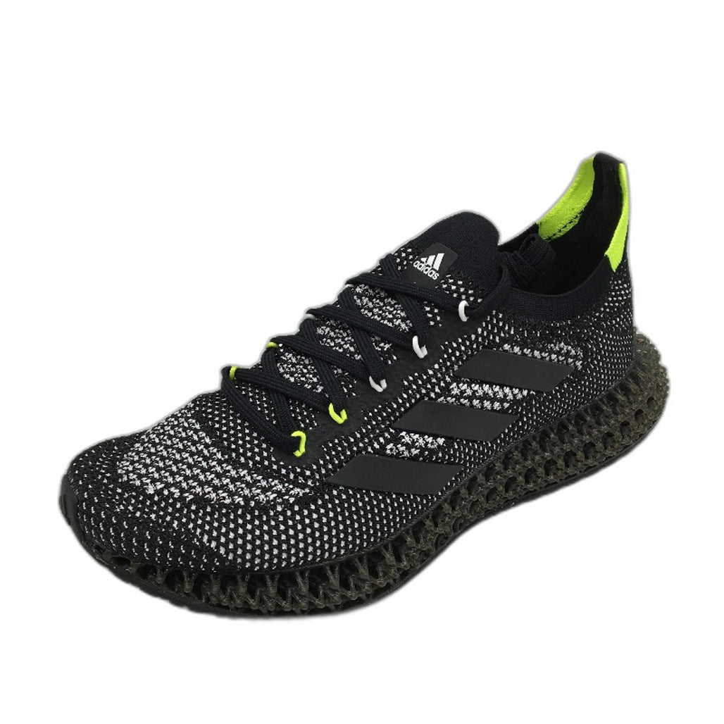 Adidas 4D FWD Black White Speckled Running Course Sneakers Mens Size US 9.5 NEW