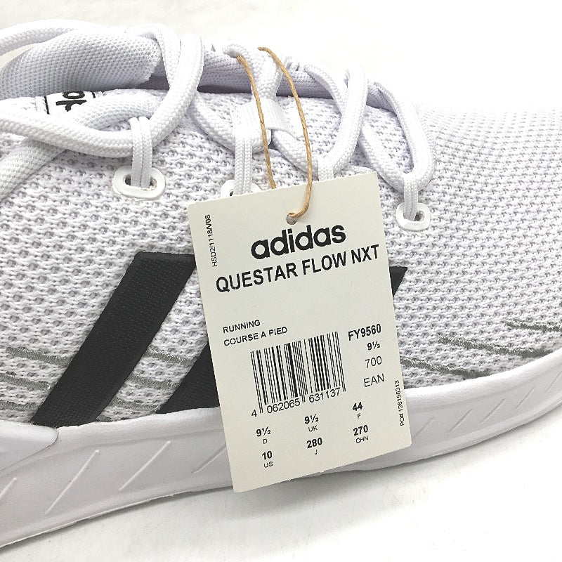 Adidas Questar Flow NXT White Mesh Running Course Sneakers Mens Size US 10 NEW
