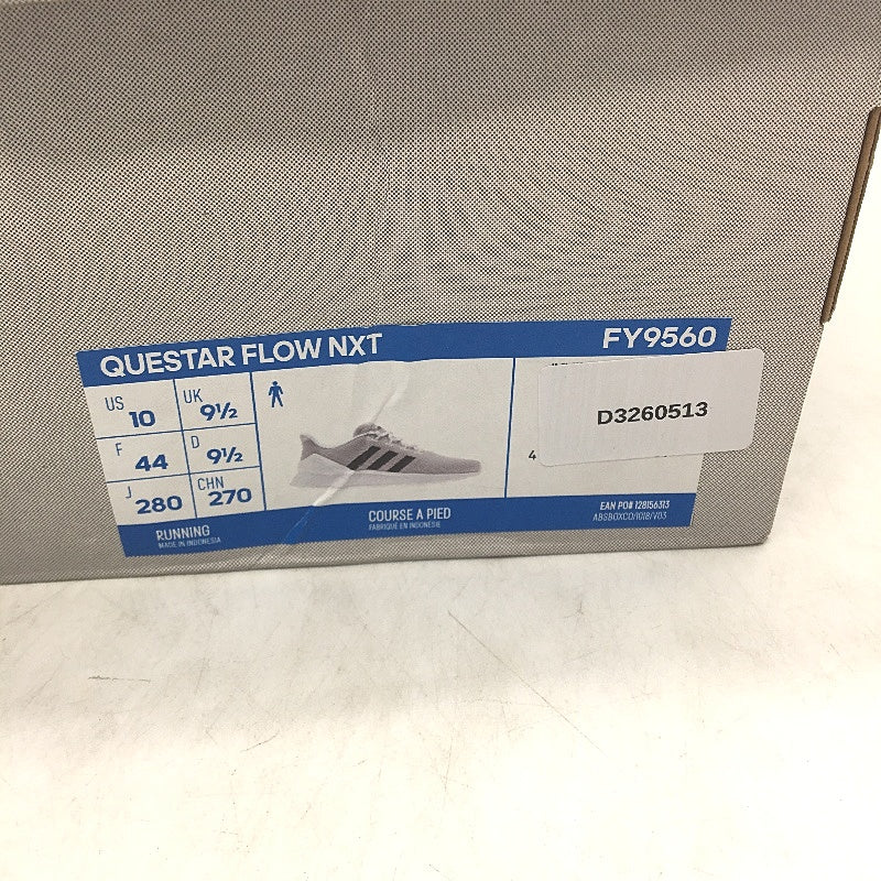 Adidas Questar Flow NXT White Mesh Running Course Sneakers Mens Size US 10 NEW