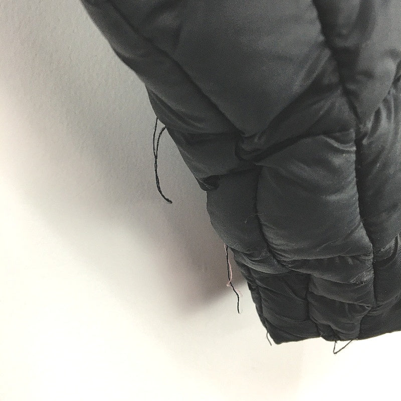 Reebok Quilted Lightweight Black Purple Nylon Puffer Jacket Ladies Size Medium