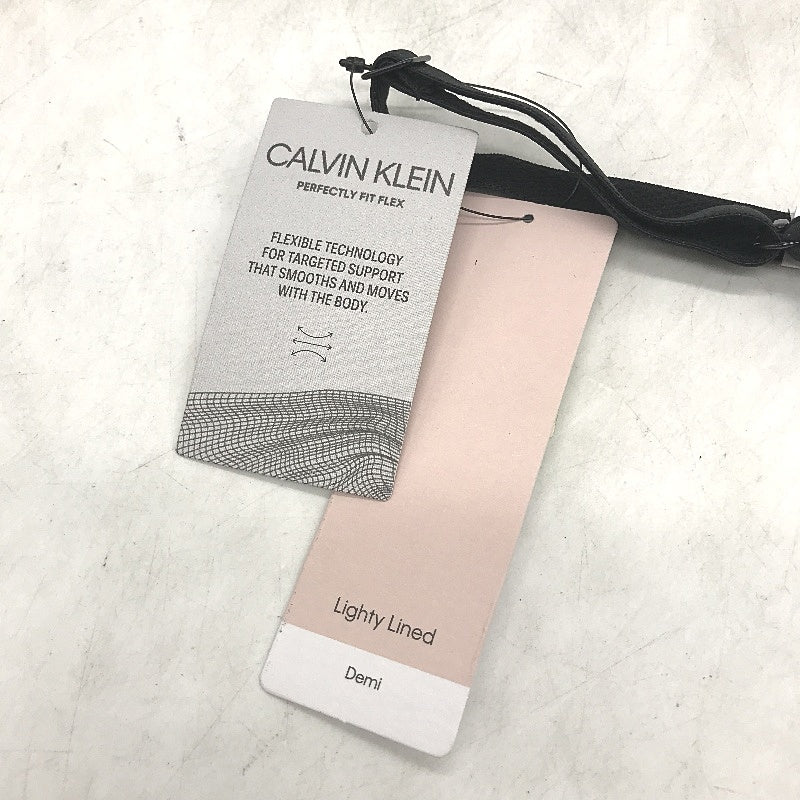 Calvin Klein Perfectly Fit Flex Lightly Lined Black Demi Bra Ladies Size 34B NEW