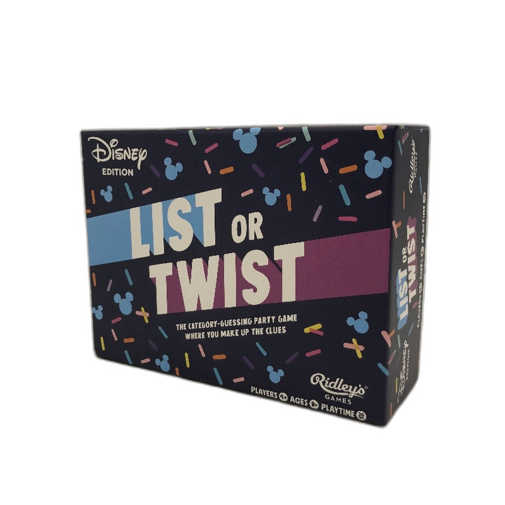 Disney List or Twist Category Guessing Party Game 4+ Players Ages 8+ NEW