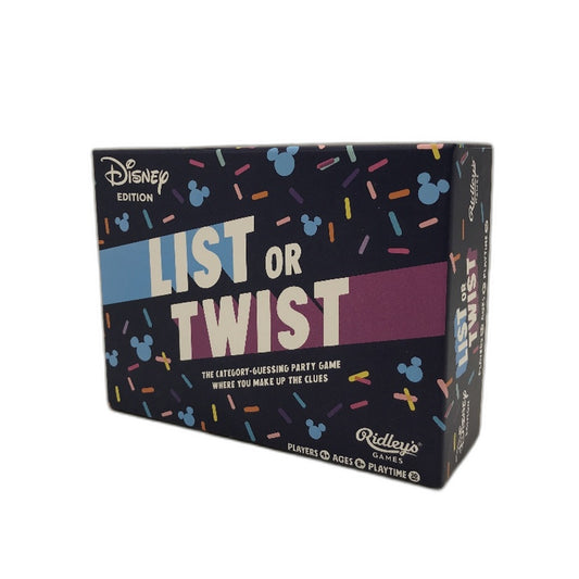 Disney List or Twist Category Guessing Party Game 4+ Players Ages 8+ NEW
