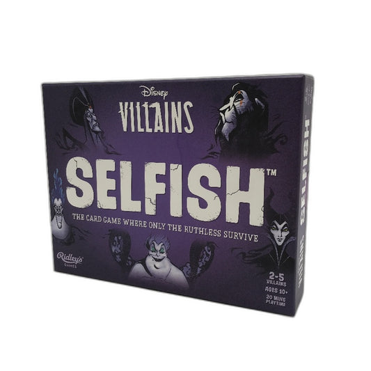 Disney Villains Selfish Card Game 2-5 Players Ages 10+ NEW