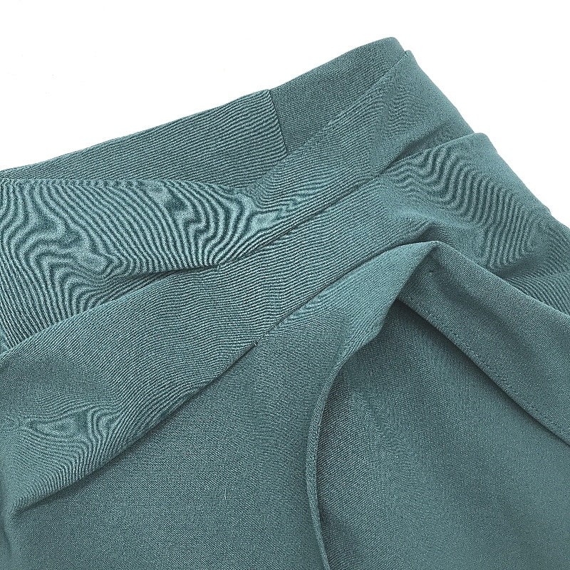 Forcast Wrap Style Teal Fitted Midi Pencil Skirt Ladies Size AU 14