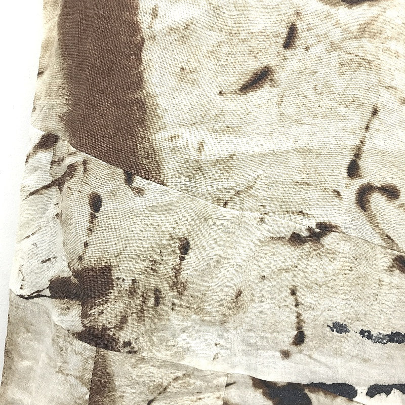 Sandra Steiner Abstract Earth Tone Sleeveless Midi Dress Ladies Size Medium