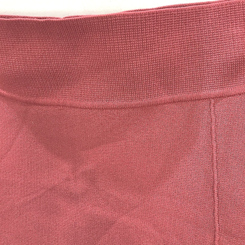 Saba Knitted Pull On Lipstick Pink Fitted Midi Skirt Ladies Size Medium