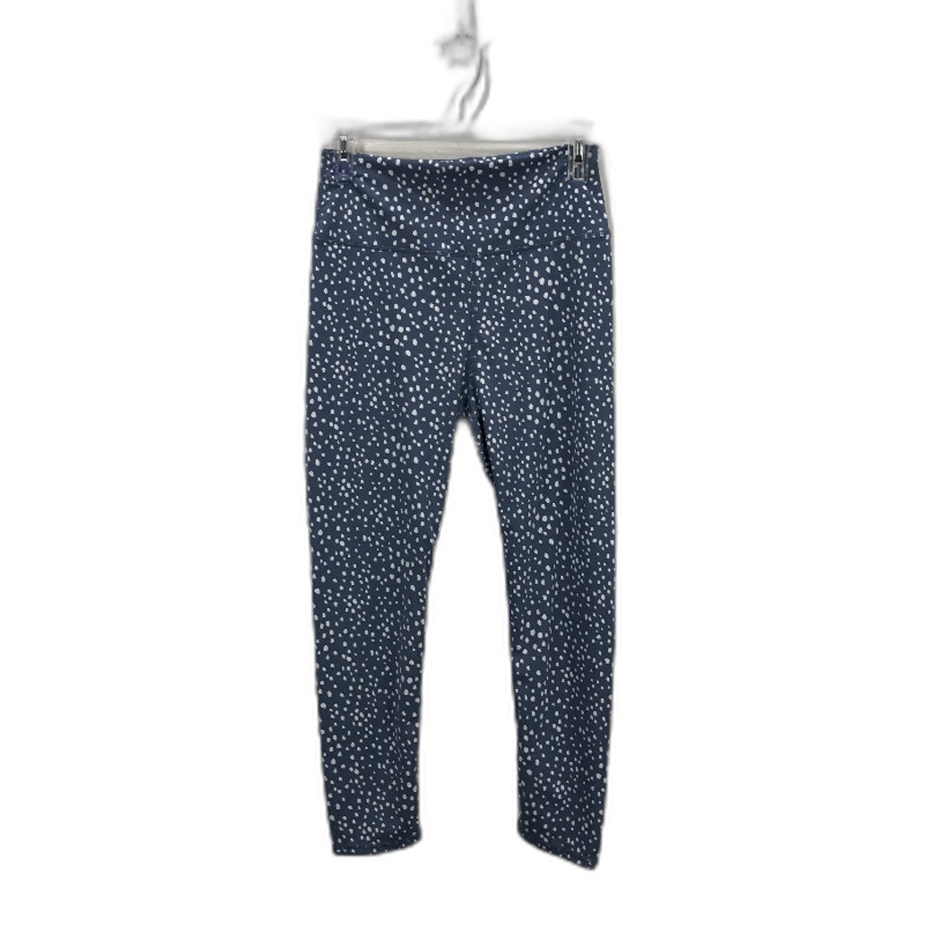 Cotton On Body Blue White Dot Soft 3/4 Length Tights Ladies Size Large