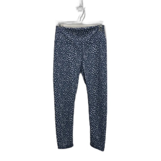 Cotton On Body Blue White Dot Soft 3/4 Length Tights Ladies Size Large