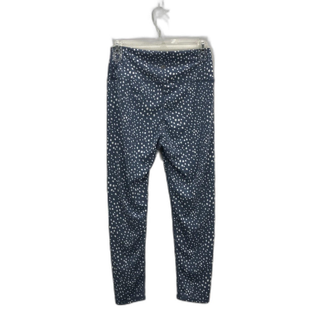 Cotton On Body Blue White Dot Soft 3/4 Length Tights Ladies Size Large