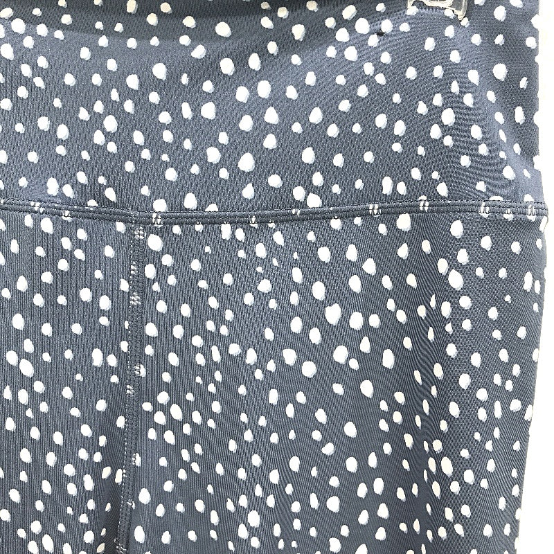 Cotton On Body Blue White Dot Soft 3/4 Length Tights Ladies Size Large