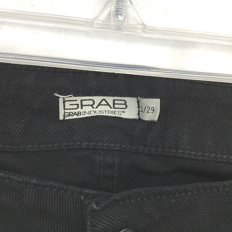 Grab Industries Low Rise Black Denim Skinny Jeans Ladies Size 11/29