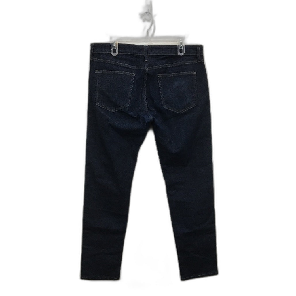 Uniqlo Ultra Stretch Black Skinny Fit Tapered Jeans Mens Size 35x34 Inch