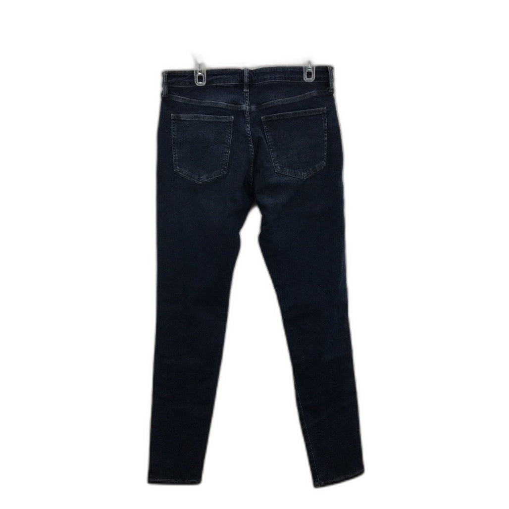 Uniqlo Ultra Stretch Dark Indigo Skinny Fit Tapered Jeans Mens Size 35x34 NEW