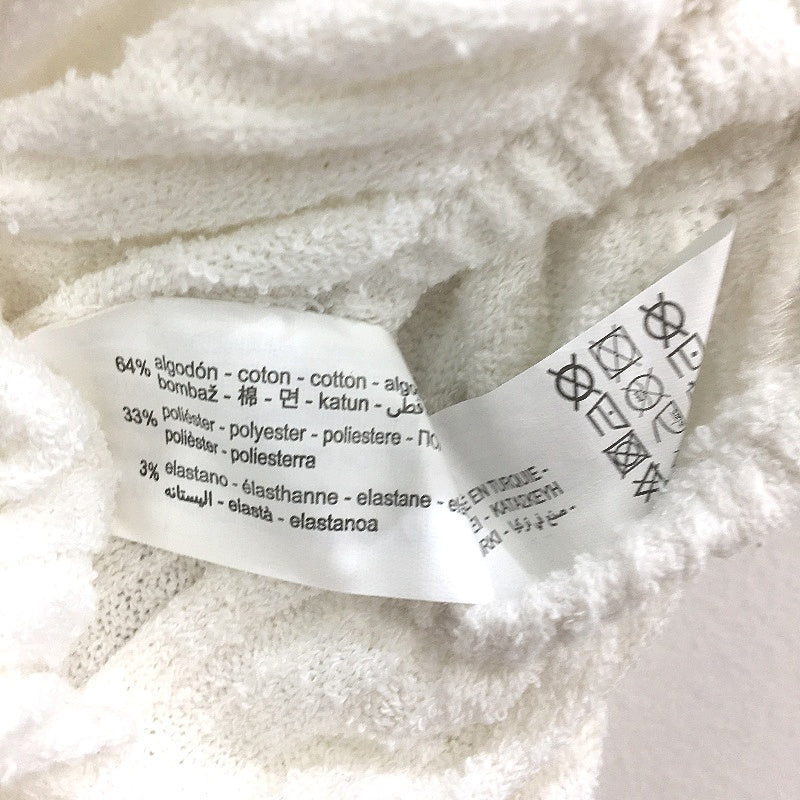 Zara Knitted White Ribbed Cut Out Shortsleeve Jumpsuit Girls Size 13-14 164cm