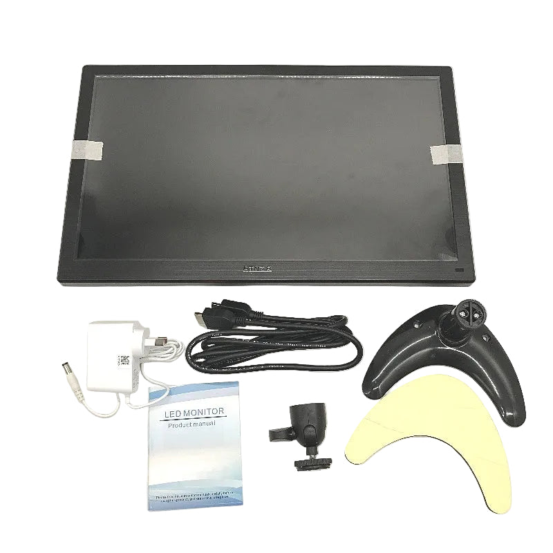 HTNZIR 15.6 Inch Portable Small PC Monitor LED Display 1920 x 1080P NEW