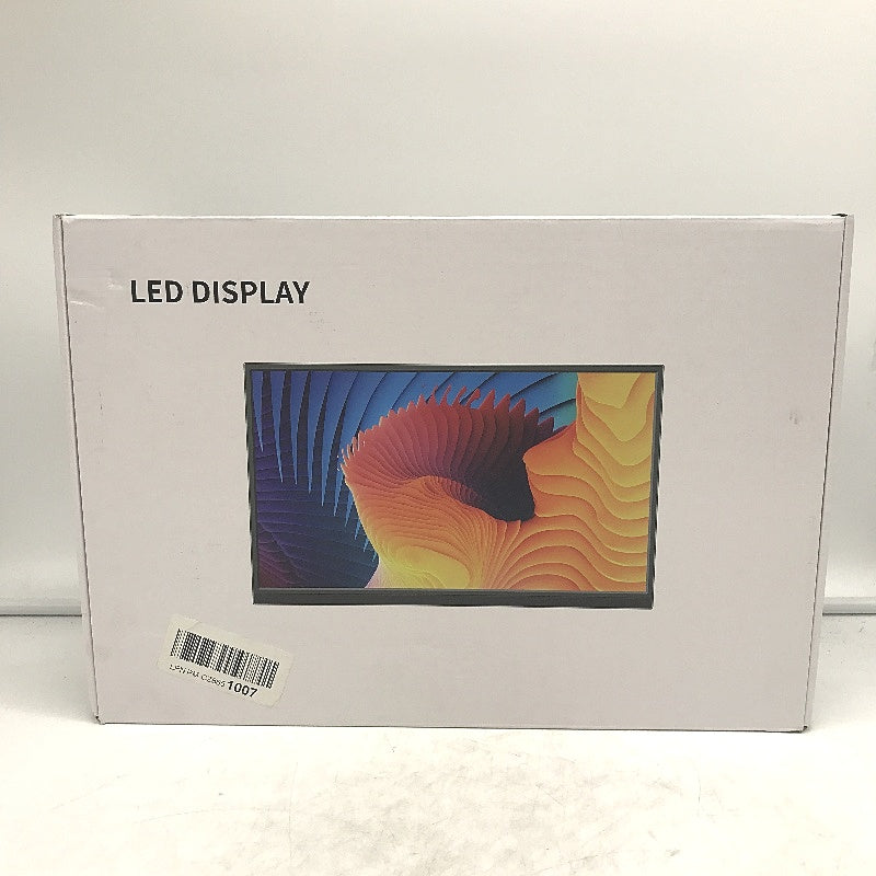 HTNZIR 15.6 Inch Portable Small PC Monitor LED Display 1920 x 1080P NEW