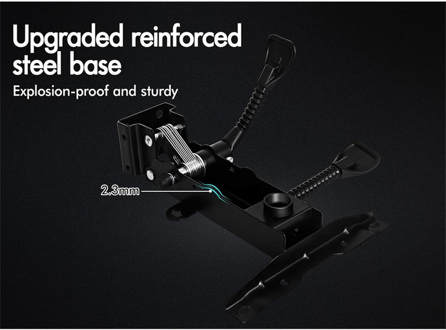 ALFORDSON Executive Office Chair with Massage and Heated Seat, Fabric Green NEW