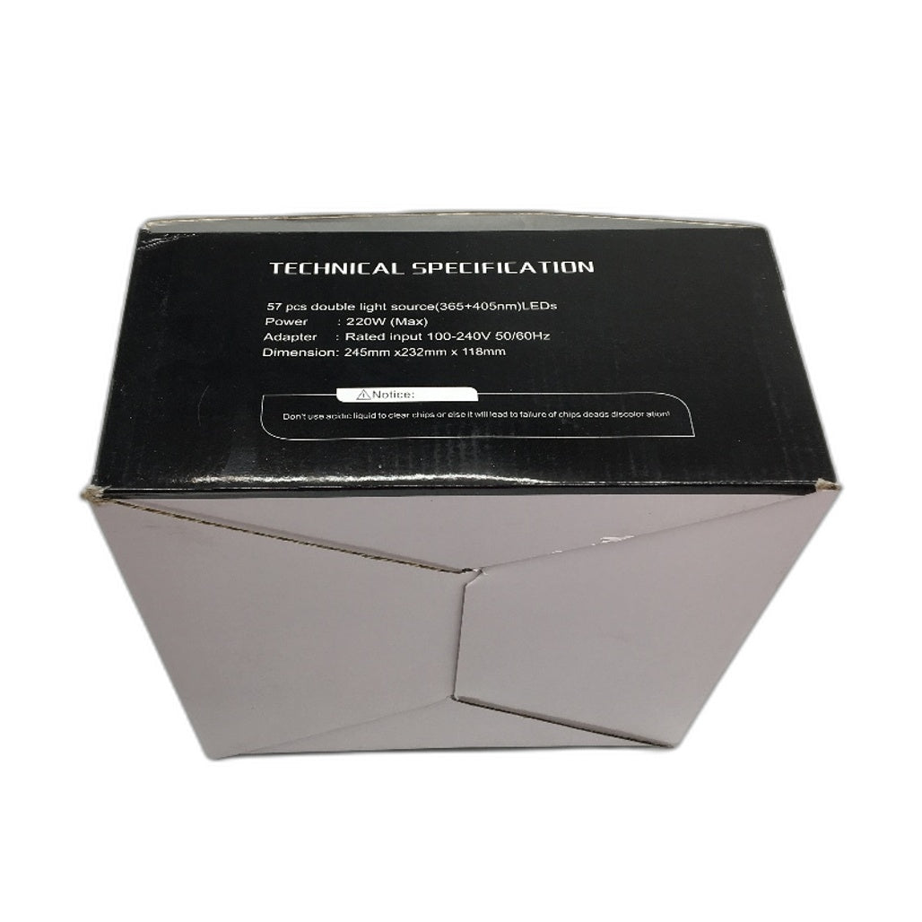 Sun T6 Professional Gel Polish LED UV Nail Dryer All Dry Glue Non Blacken NEW