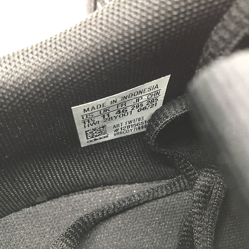 Adidas Fluid Street Black Mesh Running Course Sneaker Shoes Mens Size US11.5 NEW