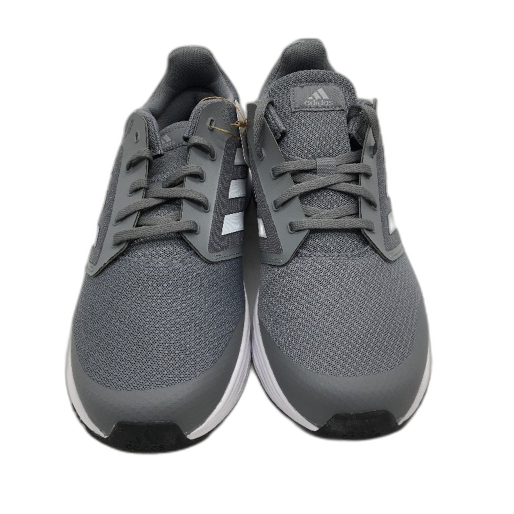 Adidas Galaxy 5 Grey Triple Stripe Running Course Sneakers Mens Size US 11 NEW