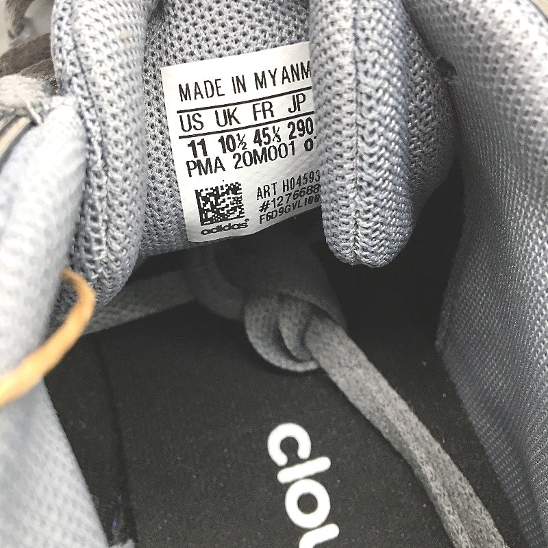 Adidas Galaxy 5 Grey Triple Stripe Running Course Sneakers Mens Size US 11 NEW