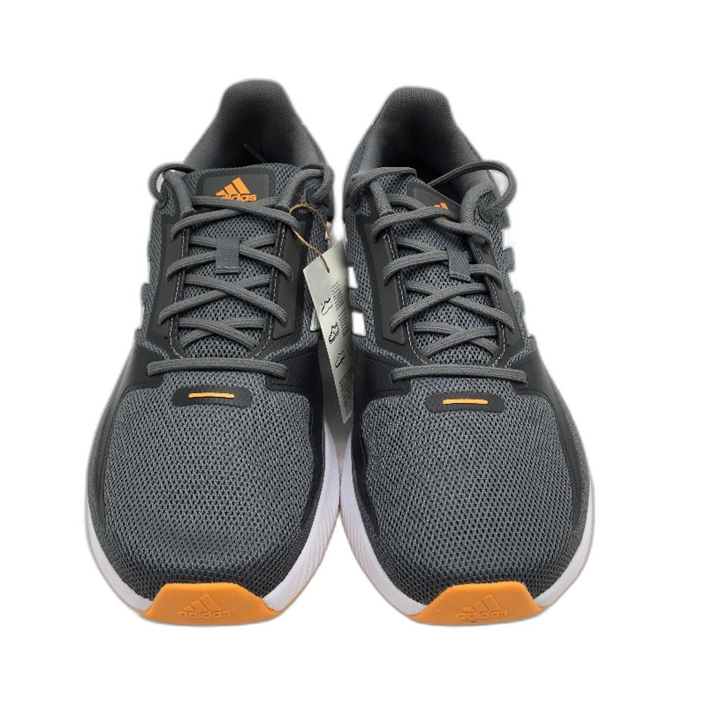 Adidas Runfalcon 2.0 Grey & White Mesh Running Course Sneakers Mens Sze US10 NEW