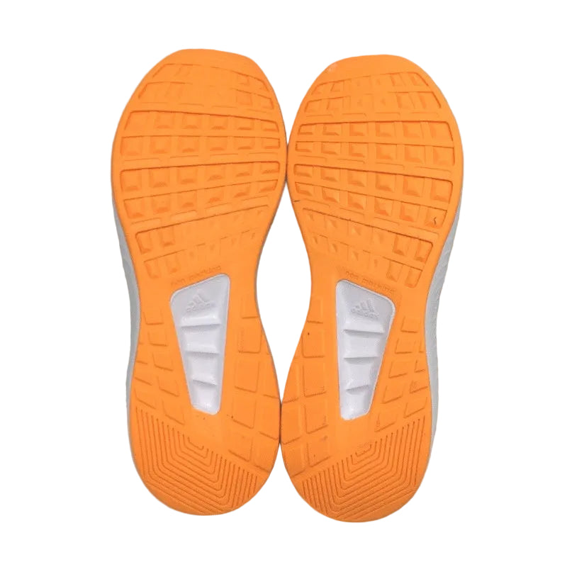 Adidas Runfalcon 2.0 Grey White Stripe Running Course Sneakers Mens US 10.5 NEW