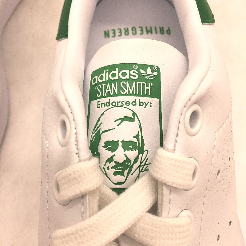 Adidas Stan Smith Originals Lace Up White & Green Sneakers Mens Size US 9 NEW