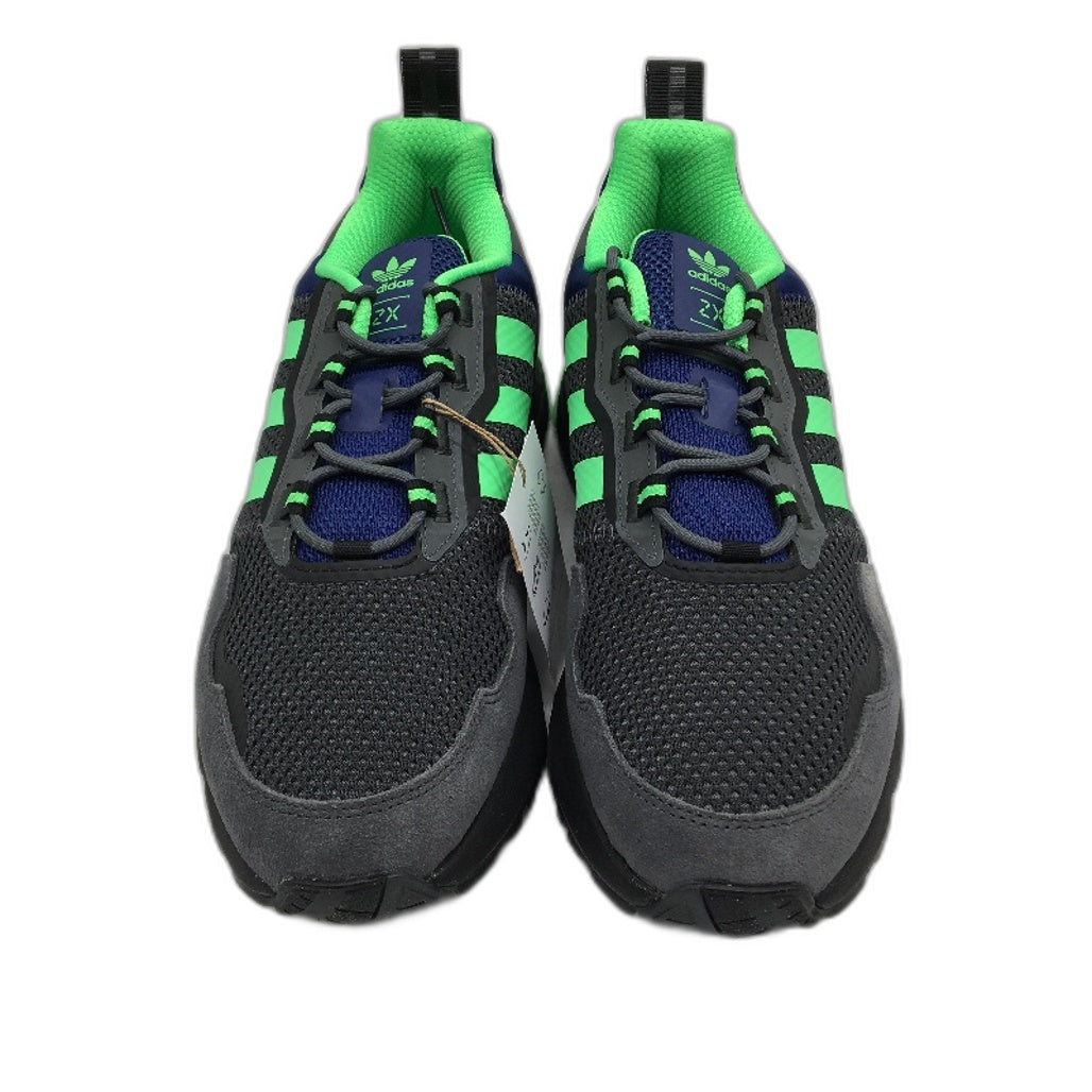 aimi Adidas ZX 1K Boost Seasonality Grey Suede & Mesh Sneakers Mens