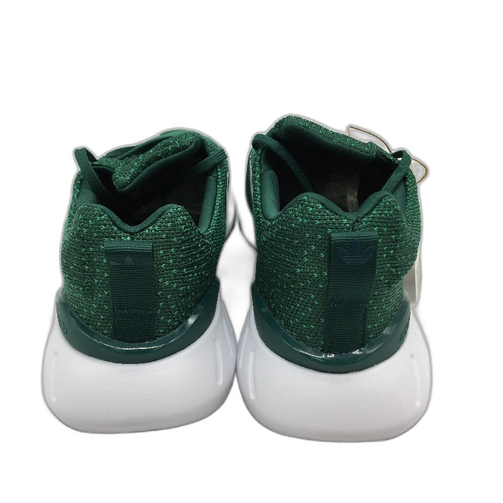 Adidas Originals Swift Run 22 Dual Tone Green Fabric Sneakers Mens Sze US 10 NEW