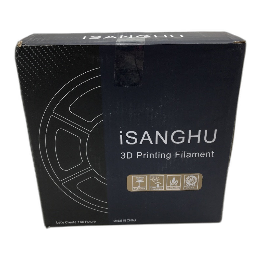 iSANGHU Clear Glitter PLA Filament 1 75MM Gradient Blue & Purple Transparent 1KG DEMO