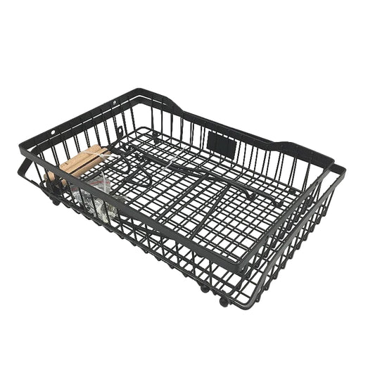 Metal 2 Tier Fruit Storage Basket Bowl Double Layer Stand Kitchen Countertop NEW