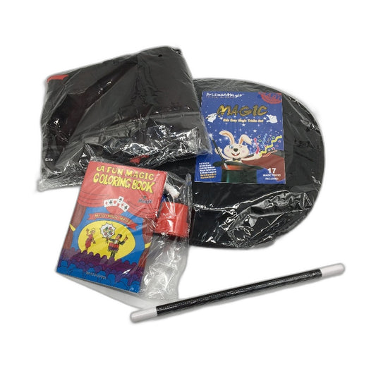Beginners Kids Easy Magic Props Toy Set Includes 17 Magic Tricks Age 6Y+ NEW