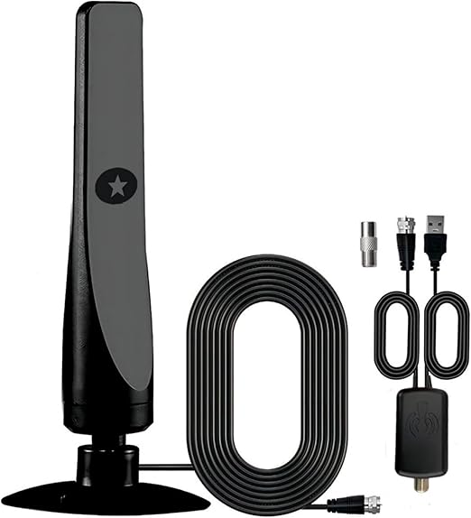 Portable Smart TV Antenna HDTV Digital Signal Booster For Camping RV Rural NEW