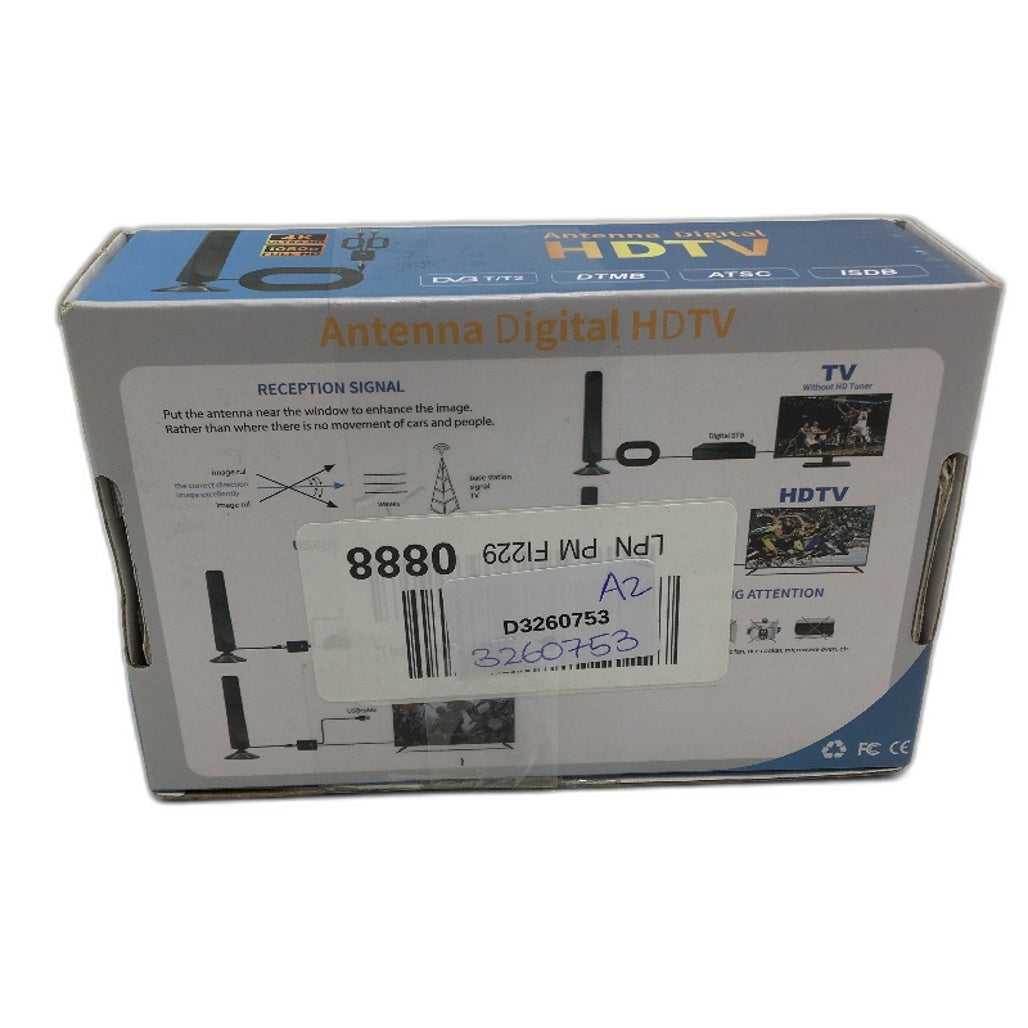 Portable Smart TV Antenna HDTV Digital Signal Booster For Camping RV Rural NEW