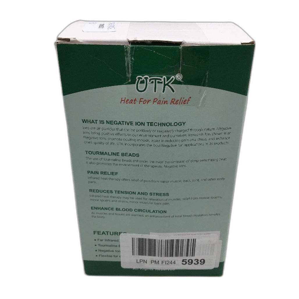 UTK Far Infrared Neck Pad Wrap 3 Heat Settings Muscle Relax Auto Shut Off NEW