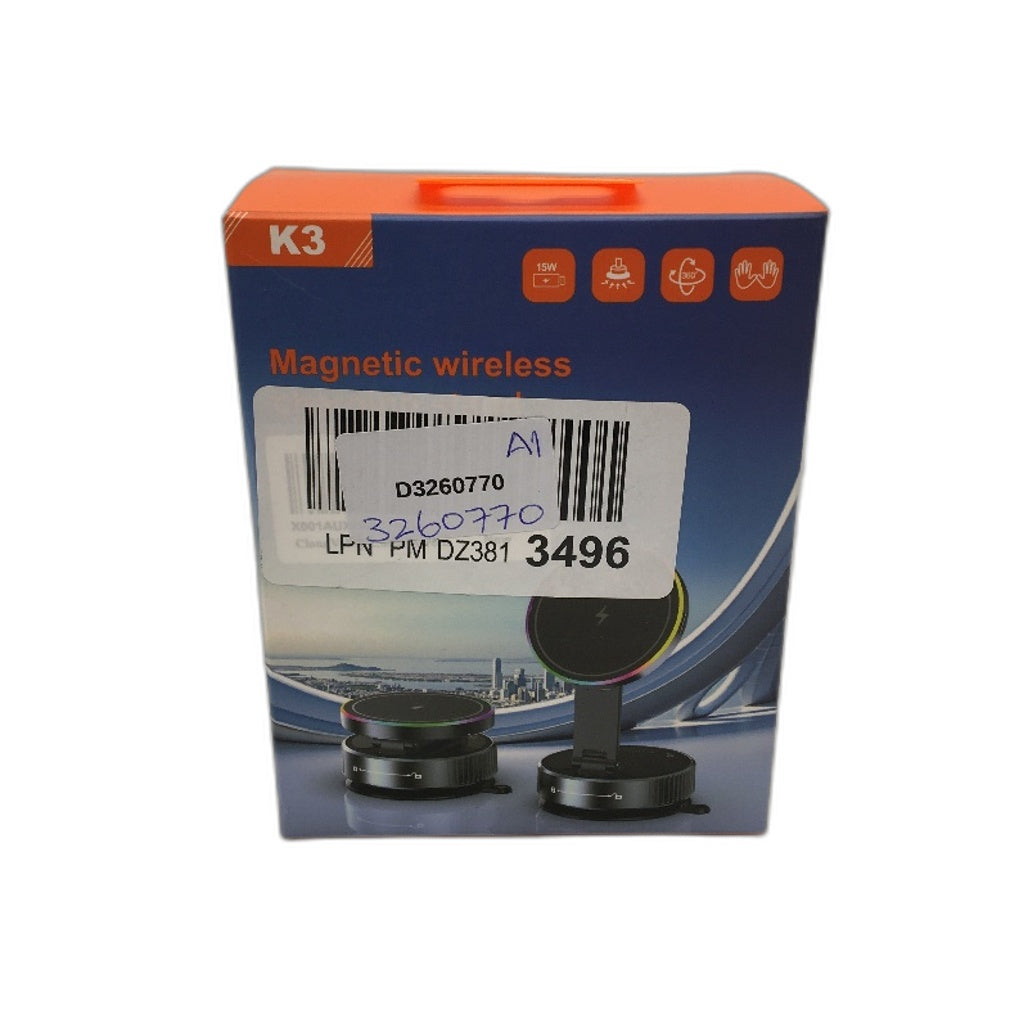 K3 Magnetic Wireless Charging Stand MagSafe Qi Charger Adjustable Holder NEW